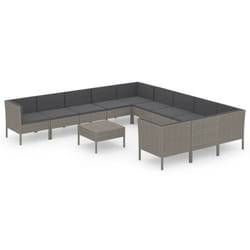 VidaXL 3094502 set mobili da esterno