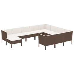 VidaXL 3094507 set mobili da esterno