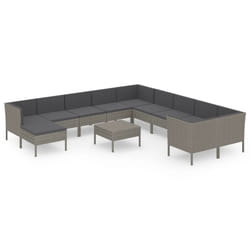 VidaXL 3094522 set mobili da esterno