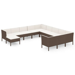 VidaXL 3094523 set mobili da esterno