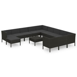 VidaXL 3094529 set mobili da esterno