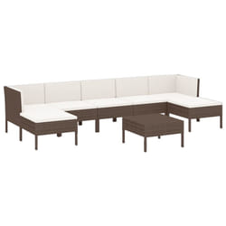 VidaXL 3094543 set mobili da esterno