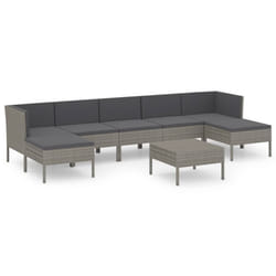 VidaXL 3094546 set mobili da esterno