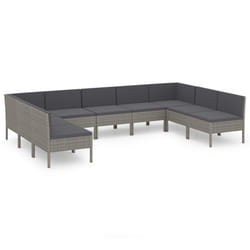 VidaXL 3094598 set mobili da esterno