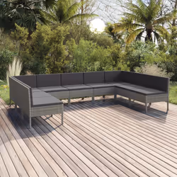 VidaXL 3094598 set mobili da esterno