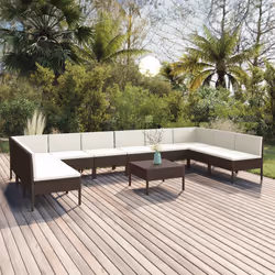 VidaXL 3094599 set mobili da esterno - Vista aggiuntiva 2