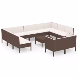 VidaXL 3094619, 12 pz