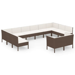 VidaXL 3094623 set mobili da esterno