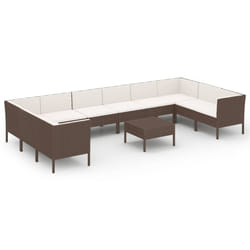 VidaXL 3094631 set mobili da esterno