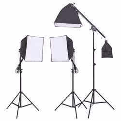 Kit per Studio Fotografico con Set Luci, Fondale e Riflettorecod mxl 73507 - Vista aggiuntiva 3