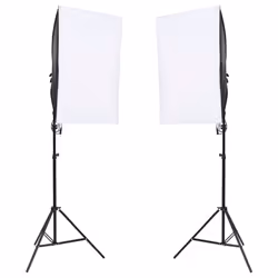 Kit per Studio Fotografico con Set di Luci e Fondalecod mxl 121431 - Vista aggiuntiva 2
