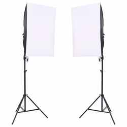Kit per Studio Fotografico con Set di Luci e Fondalecod mxl 97492 - Vista aggiuntiva 2