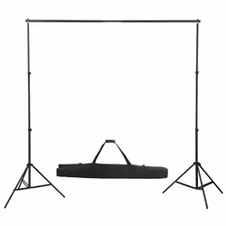 Kit per Studio Fotografico con Set di Luci e Fondalecod mxl 97492 - Vista aggiuntiva 3