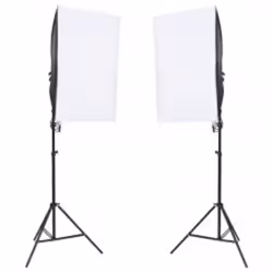 Kit per Studio Fotografico con Set di Luci e Fondalecod mxl 97488 - Vista aggiuntiva 2