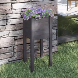 Questa fioriera da giardino in legno è una scelta eccellente per coltivare una varietà di fiori e piante, rendendola un'ottim ...