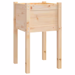 vidaXL Fioriera da Giardino 50x50x70 cm in Legno Massello di Pino - Vista aggiuntiva 2