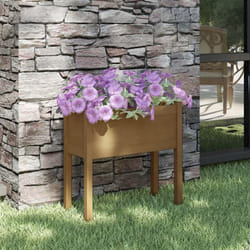 Vidaxl - Fioriera da Giardino ambra 70x31x70 cm in Massello di Pino