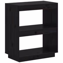 VidaXL 810863, Nero, Legno, Legno, Legno di pino, 600 mm, 350 mm