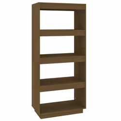 vidaXL Libreria/Divisorio Ambra 60x35x135 cm in Massello di Pino - Vista aggiuntiva 2
