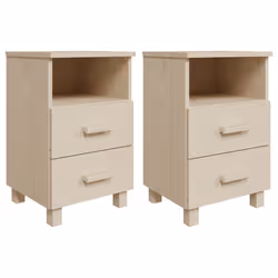 VidaXL 340416, Marrone, MDF, Legno di pino, HAMAR, 400 mm, 350 mm, 620 mm