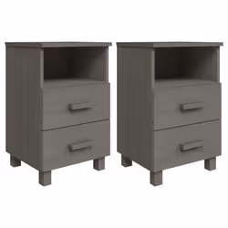 VidaXL 340419, MDF, Legno di pino, HAMAR, 400 mm, 350 mm, 620 mm, 2 pz