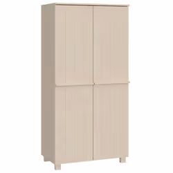 vidaXL Armadio HAMAR ambra 89x50x180 cm in Legno Massello di Pino - Vista aggiuntiva 2