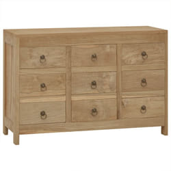 Vidaxl - Cassettiera 80x30x55 cm in Legno Massello di Teak 8810
