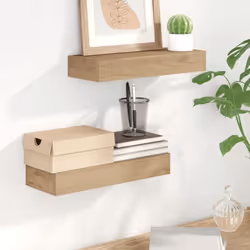 Valorizzate i vostri interni e trasformate la vostra parete con stile grazie a queste mensole a muro in legno! Legno massello ...