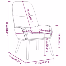 VidaXL 340994 poltrona - Vista aggiuntiva 8