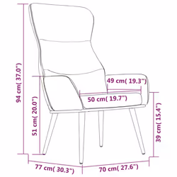 VidaXL 341077 poltrona - Vista aggiuntiva 8