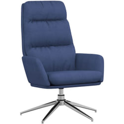 Vidaxl - Sedia Relax Blu in Tessuto