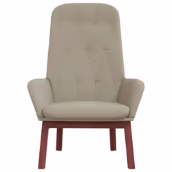 vidaXL Poltrona Relax Grigio Chiaro in Velluto - Vista aggiuntiva 3
