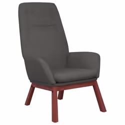 vidaXL Sedia Relax Grigio Scuro in Tessuto - Vista aggiuntiva 2