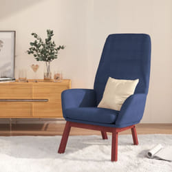 Vidaxl - Sedia Relax Blu in Tessuto 60882