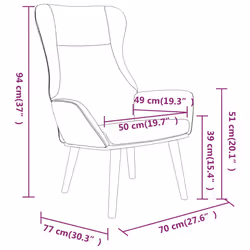 VidaXL 341399 poltrona - Vista aggiuntiva 8