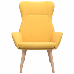 vidaXL Poltrona Relax Giallo Senape in Tessuto - Vista aggiuntiva 3