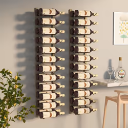 Questo portabottiglie è comodo ed una scelta perfetta per organizzare e conservare i vostri vini preferiti! Ampio spazio di s ...