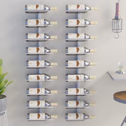 Questo portabottiglie da parete è comodo per aiutarvi a organizzare e conservare i vostri vini preferiti. Può conservare fino ...