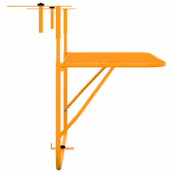 VidaXL 340920 tavolo da esterno Giallo - Vista aggiuntiva 4