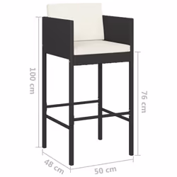 VidaXL 3094784 set mobili da esterno - Vista aggiuntiva 8