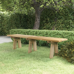 vidaXL Panchina da Giardino 160 cm in Massello di Pino Impregnato