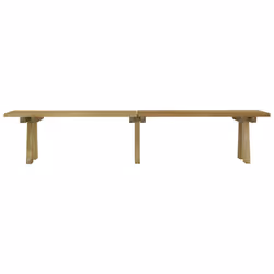 vidaXL Panchina da Giardino 220 cm in Massello di Pino Impregnato - Vista aggiuntiva 3