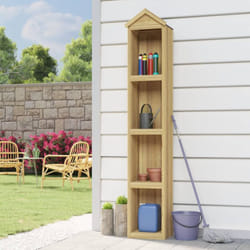 Capanno per Attrezzi da Giardino 40x33x222cm in Pino Impregnato Vidaxl 1852