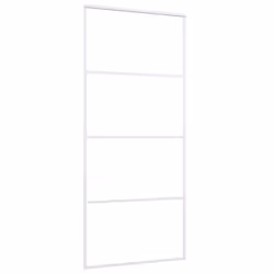 Porta Scorrevole in Vetro ESG e Alluminio 90x205 cm Biancacod mxl 71068 - Vista aggiuntiva 3