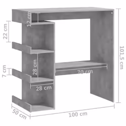 VidaXL 809453 tavolo da cucina e sala da pranzo - Vista aggiuntiva 7