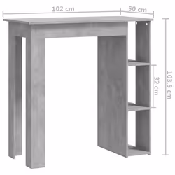 VidaXL 809462 tavolo da cucina e sala da pranzo - Vista aggiuntiva 7