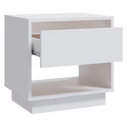 VidaXL 809513 comodino Bianco - Vista aggiuntiva 4