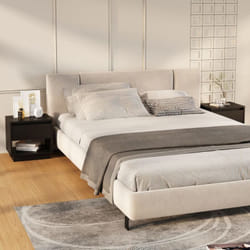 Vidaxl - Comodini 2 pz Neri 45x34x44 cm in Truciolato 445358