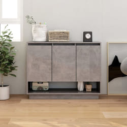 Credenza dotata di 3 ante e scomparto inferiore vari colori colore : Cemento