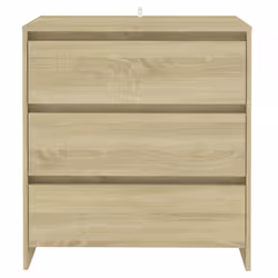vidaXL Credenza Rovere Sonoma 70x41x75 cm in Truciolato - Vista aggiuntiva 3